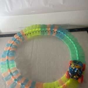 Colorful Track Set with Toy Car